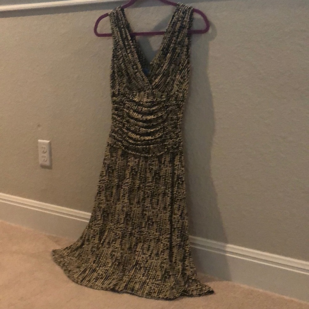 Black and Tan dress